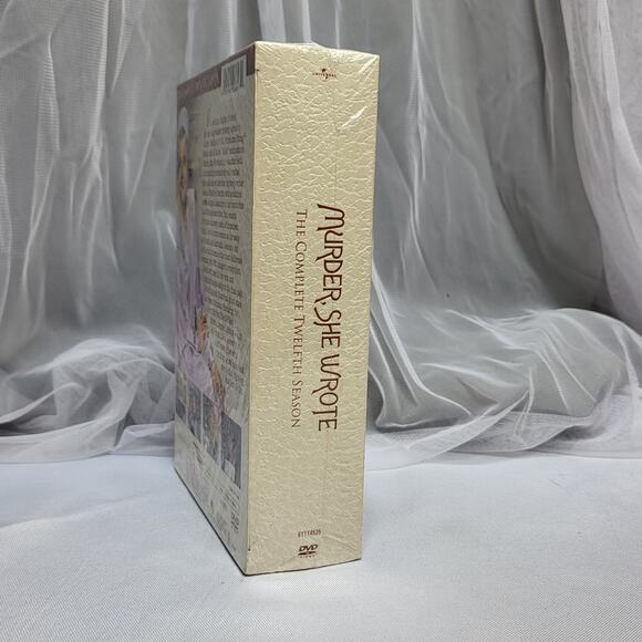 Murder She Wrote The Complete Twelfth Season 5-Disc DVD Set Murder Mysteries NEW - Picture 4 of 5